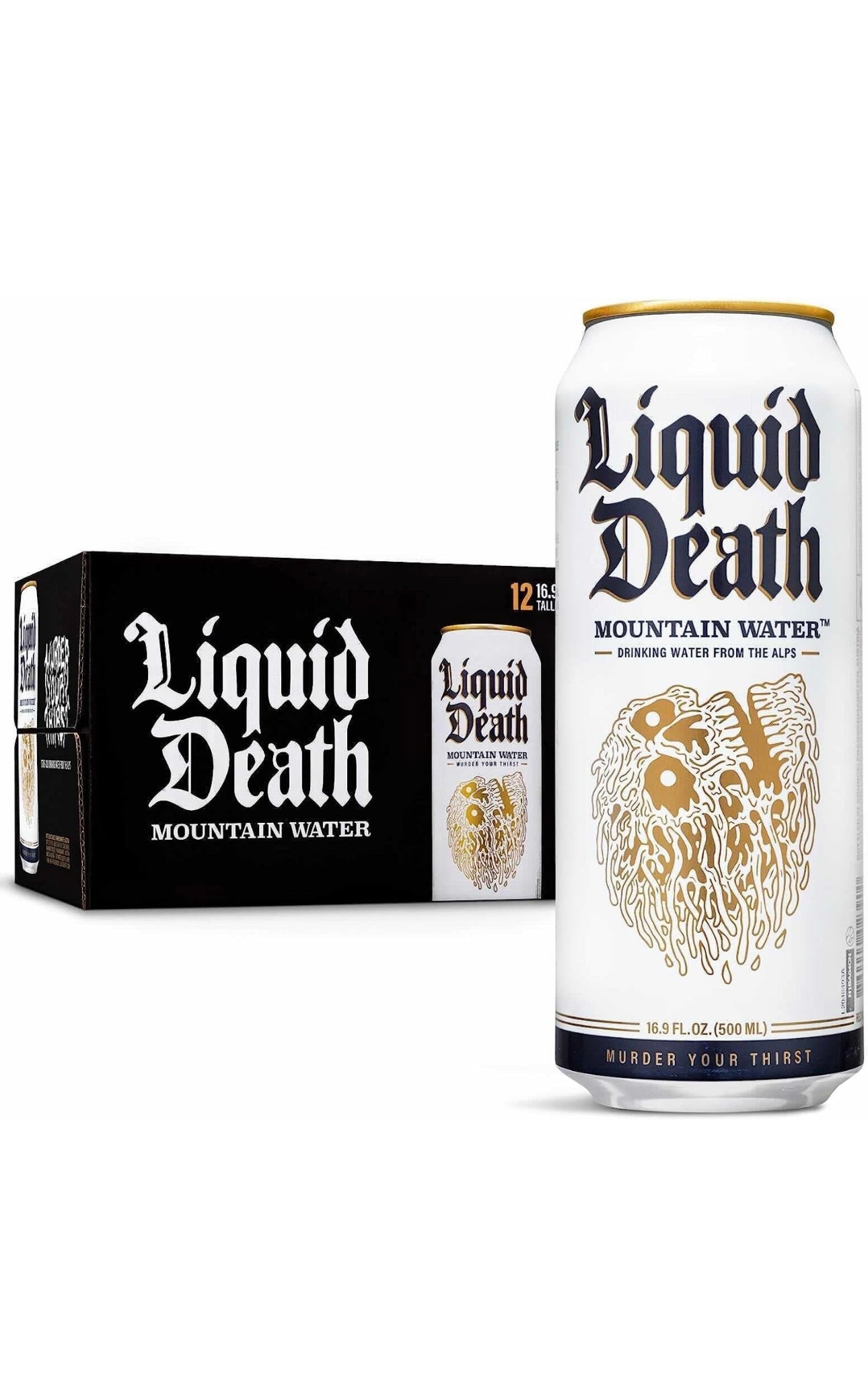 Liquid death mountain water